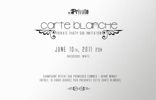 Soirée blanche